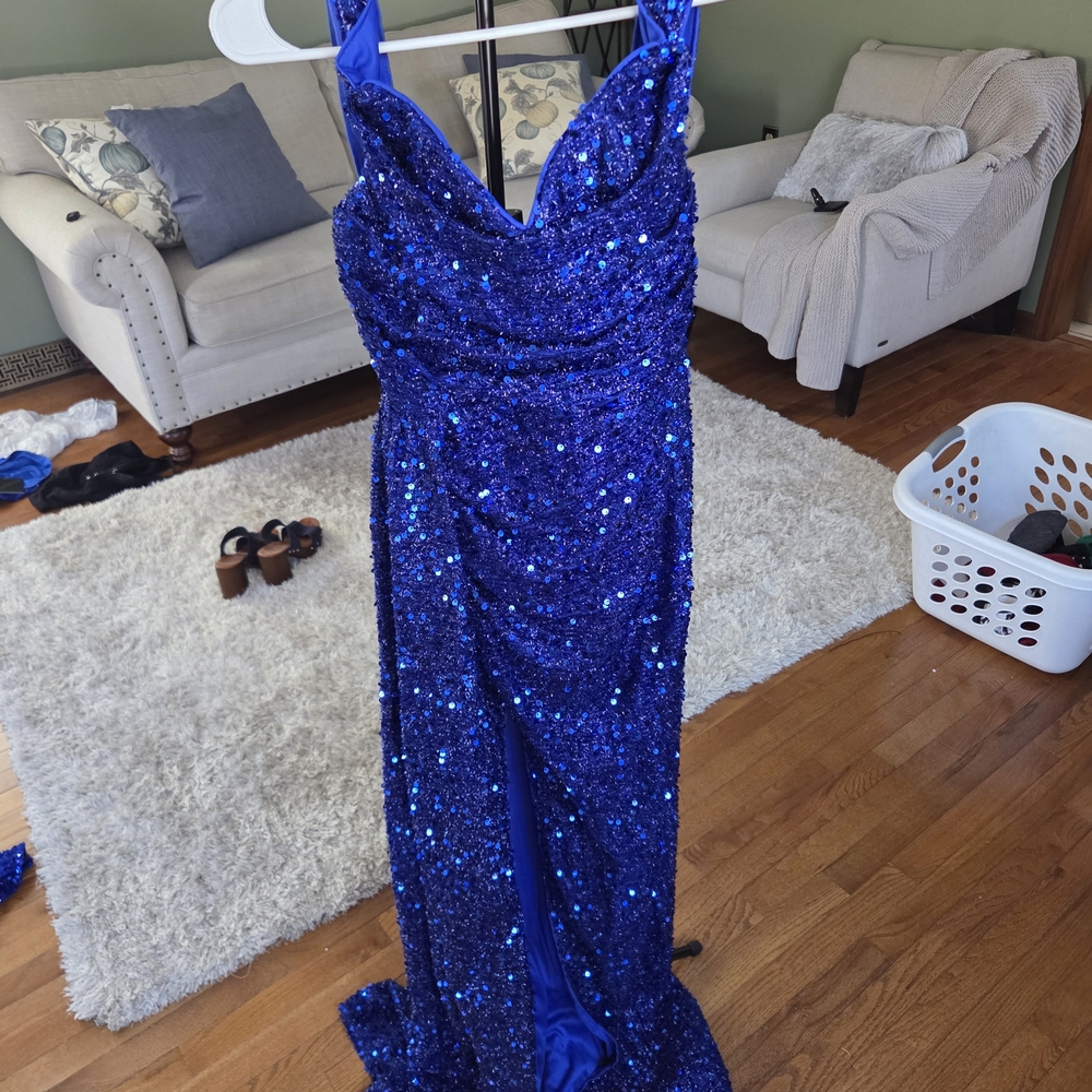 Adyce Royal Blue Dress